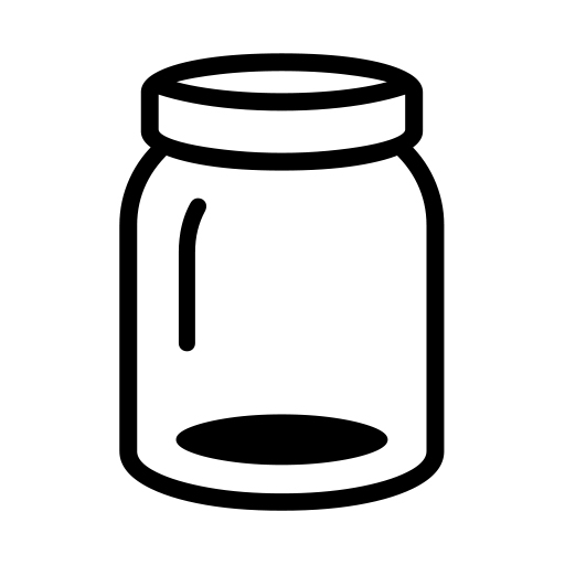 A bottomless jar